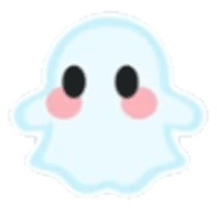 Ghost Sticker - Ultra-Rare from Halloween 2024 Sticker Pack